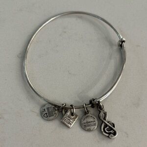Alex and Ani treble clef music note bracelet